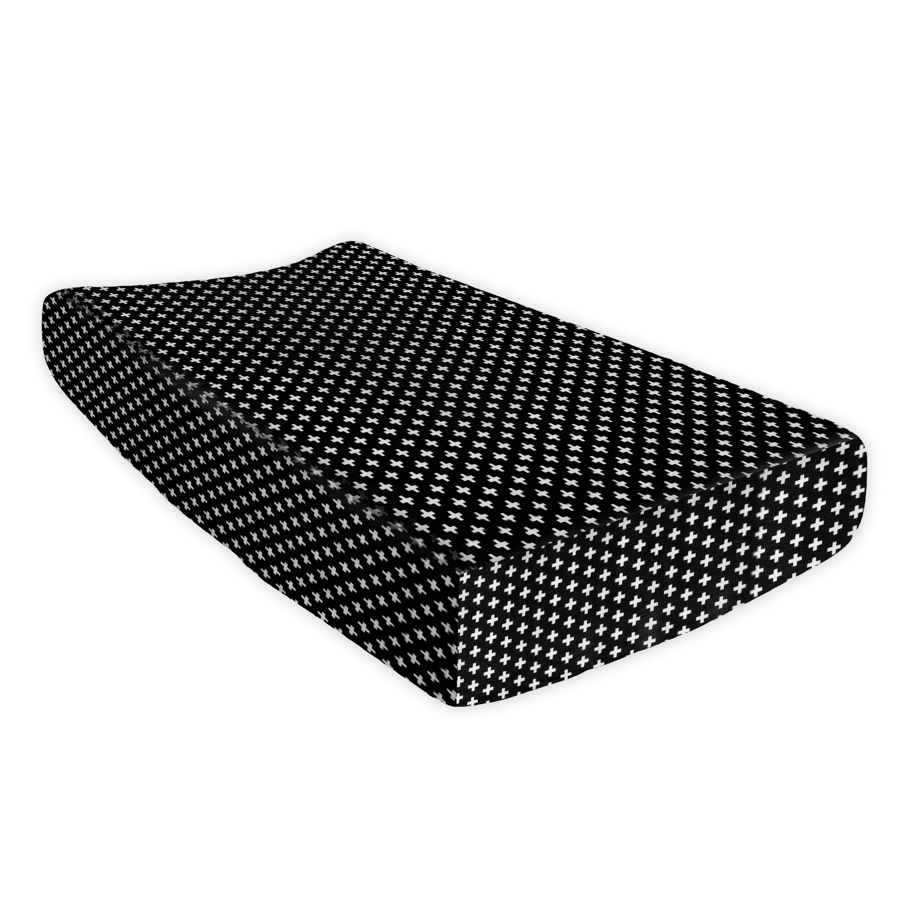 Cross Changing Pad Cover - Olli+Lime